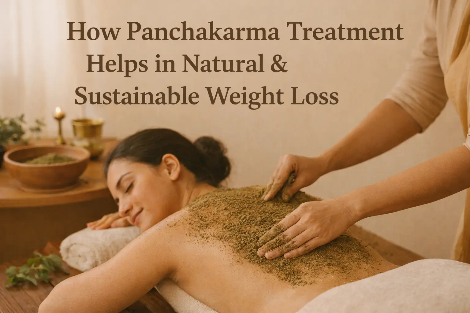 How Panchakarma Treatment Helps in Natural & Sustainable Weight Loss