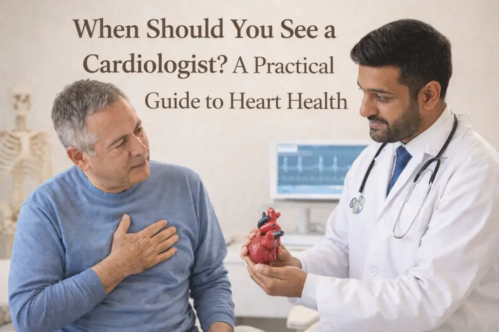 When Should You See a Cardiologist? A Practical Guide to Heart Health - Pulse Hospital Meerut