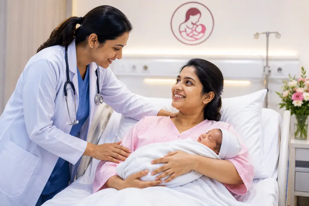 normal delivery hospital in meerut, painless delivery in meerut, maternity hospital in meerut, delivery cost in meerut, best gynecologist in meerut