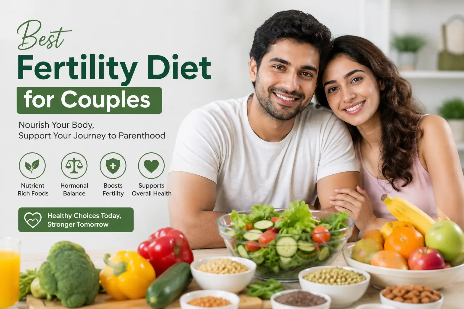Best Fertility Diet for Couples: Expert Advice from Dr. Sabiha Bano